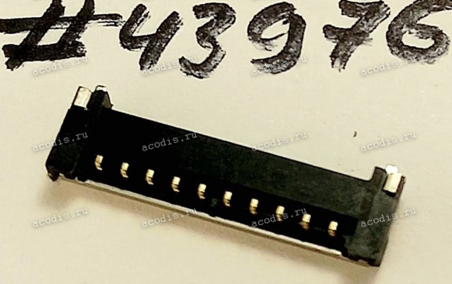 Разъём BATT CON 10P 1.5 2.3H R/A WTB (Asus p/n: 12020-00310000) TARNG YU TU1513WNV-100201J16