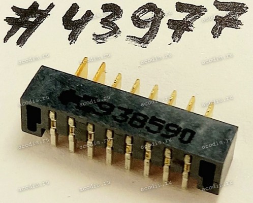 Разъём BATT CON 8P 1R MR(P2.0,H4.95) (Asus p/n: 12020-00330100) QCI DFAD08MR111