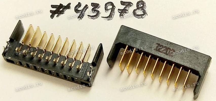 Разъём BATT CON 9P 2.0MM M R/A DIP (Asus p/n: 12G200010933) = Asus UL20A