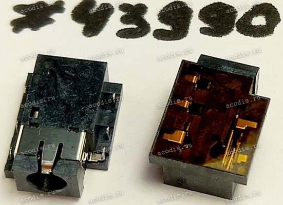 Разъём Audio JACK 6P -1.45CH R/A SUNK (Asus p/n: 12014-00017900) ACON AJRB8-6KK000