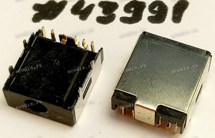 Разъём Audio JACK 6P ,R/A,DIP (Asus p/n: 12014-00141700)