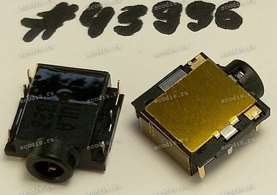 Разъём Audio JACK 6P DIP,P/L R/A (Asus p/n: 12G14041106H) = Asus A73E