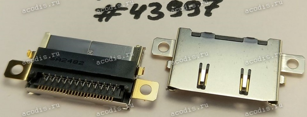 Разъём DOCKING CON 50P 0.65MM,F,SMT (Asus p/n: 12019-00050000)
