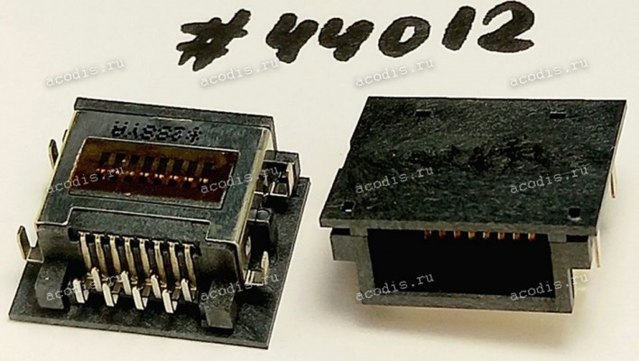 Разъём LAN JACK HALF RJ45 8P8C DIP (Asus p/n: 12014-00030800)