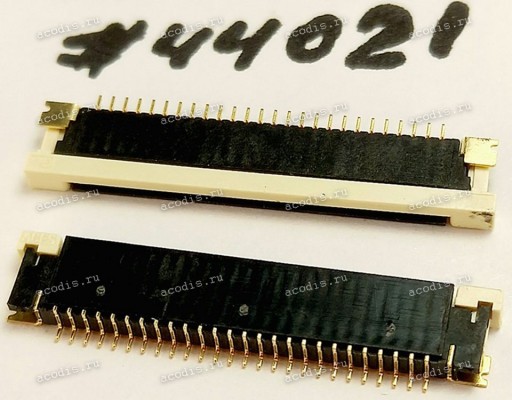 Разъём FFC FPC 26P,0.8MM,R/A(T),SMT (Asus p/n: 12018-00200100)
