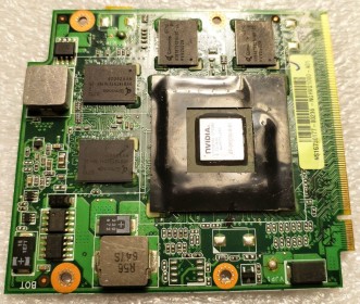 Video BAD - под восстановление (возможно даже живые) Asus A8J (NS1G730177-00236-NGHVG1000-A01), A8J VGA G7X BOARD REV: 1. 1, 08G28AJ0321I, nVidia GF-00770C-N-B1, 8 чипов Qimonda HYB18T512161BF-25 HVV26028