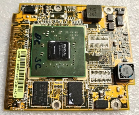 Video BAD - под восстановление (возможно даже живые) Asus A8S (S750412-00069-NNXV02000-A01P), A8S VGA NB8P DDR2 BD REV: 1. 1, 08G28AS0311I, nVidia G80-703-A2, 4 чипа hynix HY5PS561621A FP-25 713A