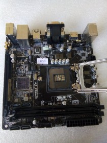 MB BAD - донор Asus H110I-PLUS REV. 1.01 (139454 01080-MB0PX0-A1I 3404) MSIP-REM-MSQ-H110I-PLUS снят мост, шатаются конденсаторы