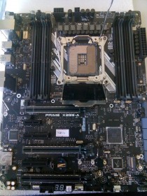 MB BAD - донор Asus PRIME X299-A (044175-02462-MB0U40-A03 0402) MSIP-REM-MSQ-PRIMEX299-A снят мост, погнуты контакты сокета