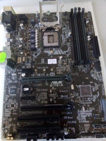 MB BAD - донор Asus Z170-K REV. 1.04 (504458-03338-MB0NB0-A03 0323) MSIP-REM-MSQ-Z170-K снят мост