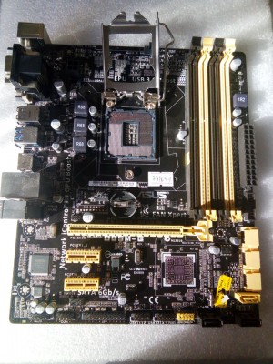 MB BAD - донор Asus B85M-G REV. 1.01 (783713-00839-MB0G50-B1H 2501) KCC-REM-MSQ-B85M-G снят мост