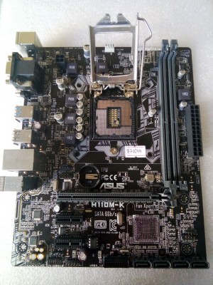 MB BAD - донор Asus H110M-K (990300-04092-MB0PH0-A0E 3016) MSIP-REM-MSQ-H110M-K снят мост