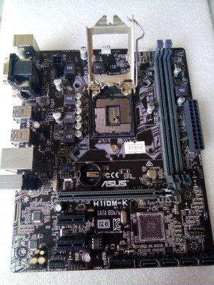 MB BAD - донор Asus H110M-K REV. 1.02 (870790-13181-MB0PH0-A0A 2003) MSIP-REM-MSQ-H110M-K снят мост