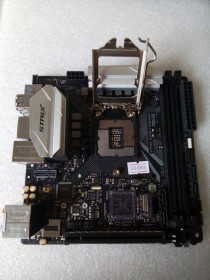 MB BAD - донор Asus ROG STRIX Z370-I GAMING (118203-01030-MB0VK0-A02 0406) MSIP-REM-MSQ-ROGSTRIXZ370IG снят мост, погнуты контакты сокета