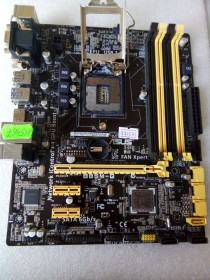 MB BAD - донор Asus B85M-G REV. 1.01 (754090-00111-MB0G50-B1H 2501)  KCC-REM-MSQ-B85M-G, снят мост, погнуты котакты сокета