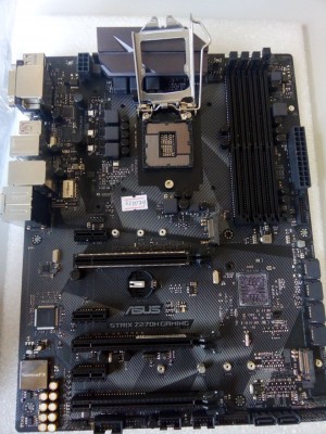 MB BAD - донор Asus STRIX Z270H GAMING REV. 1.01 (908699-03738-MB0SS0-B04 0505) MSIP-REM-MSQ-STRIXZ270HG снят мост