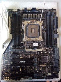 MB BAD - донор Asus X99-A II REV. 1.03 (714860-01100-MB0Q80-A02 0401) MSIP-REM-MSQ-X99-A-II снят мост, погнуты контакты сокета