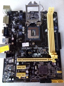 MB BAD - донор Asus H81M-K REV. 1.01 (539548-07024-MB0HI0-E17 1103) MSIP-REM-MSQ-H81M-K снят мост