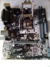 MB BAD - донор Asus H110M-D REV. 1.01 (923996-06383-MB0PY0-A18 2002) MSIP-REM-MSQ-H110M-D снят мост