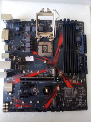 MB BAD - донор Asus STRIX B250G GAMING REV. 1.02 (993290-00804-MB0TU0-A02 0403) MSIP-REM-MSQ-STRIXB250GG снят мост