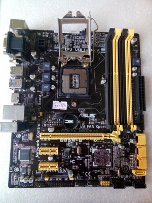 MB BAD - донор Asus B85M-G REV. 1.01 (347764-02195-MB0G50-B15 2108) KCC-REM-MSQ-B85M-G снят мост