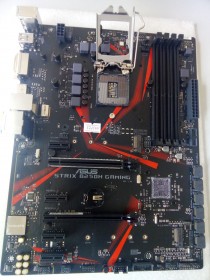 MB BAD - донор Asus STRIX B250H GAMING REV. 1.02 (063231-08953-MB0TS0-A06 0809) MSIP-REM-MSQ-STRIXB250HG снят мост