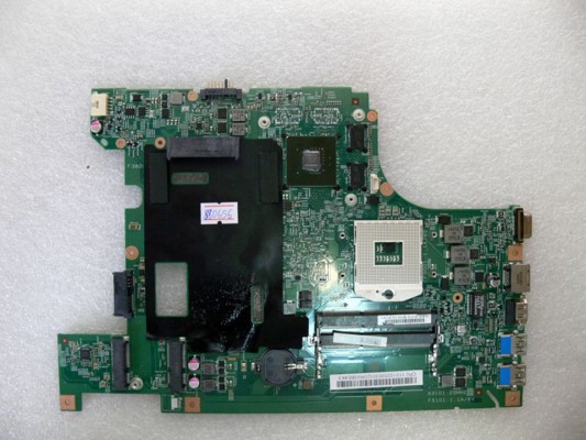 MB BAD - донор Lenovo IdeaPad B590 LA58 (11S90003397ZZ0R93E63X NOK) LA58, nVidia 1340A1 T0W730.000 N14P-GV2-B-A1, 4 ЧИПА MICRON 3QK77 D9PTD MT41J128M16JT-093G:K Y2QR