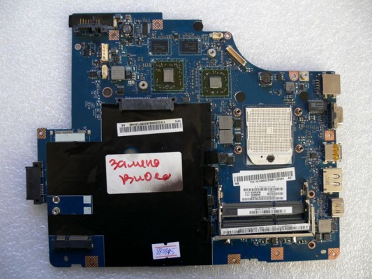 MB BAD - донор Lenovo IdeaPad G565 NAWE6 L11 (11S11013655Z) NAWE6 LA-5754P, AMD 216-0809024, 4 ЧИПОВ HYNIX H5TQ2G63BFR