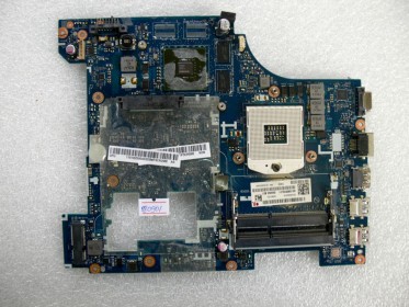 MB BAD - донор Lenovo IdeaPad G580 QIWG6 B01 (11S102500433Z) QIWG6 LA-7988P REV:1.0, nVidia N14M-GL-B-A2, 4 ЧИПОВ MICRON 3WK77 D9PTD MT41J128M16JT-093G:K