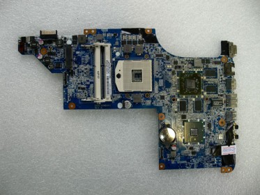 MB BAD - донор HP Pavilion dv6-3125er, DV6-3100EV, dv6-3124er, dv6-3101er (649948-001) DA0LX6MB6H1 REV:H, ATI 216-0772000, 8 ЧИПОВ HYNIX H5TQ2G63BFR