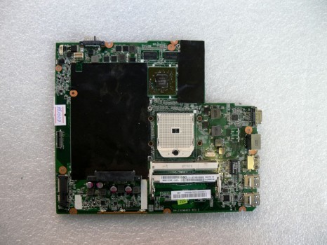 MB BAD - донор Lenovo IdeaPad Z585 LZ3C (11S90000910Z) DALZ3CMB8E0 REV:E, AMD 216-0833000, 8 ЧИПОВ Samsung K4W2G1646E-BC11
