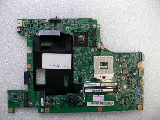 MB BAD - донор Lenovo IdeaPad B590 LA58 MB 11273-3 48.4TE01.031 (11S90003398ZZ0R939JOKTW8S) LA58 MB 11273-3 48.4TE01.031M, nVidia N14P-GV2-B-A1, 4 ЧИПА MICRON 3GK77 D9PTD MT41J128M16JT-093G:K