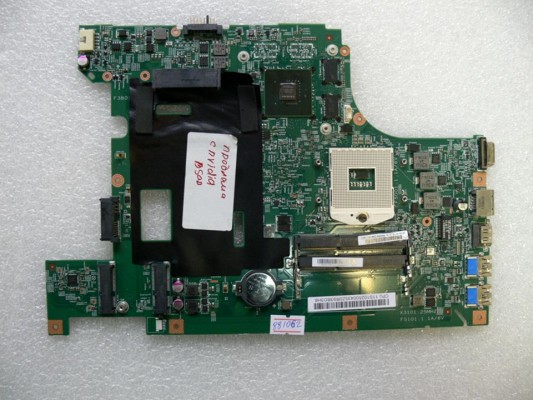 MB BAD - донор Lenovo IdeaPad B590 LA58 (11S90003397Z) LA58 MB 11273-3 48.4TE06.031, nVidia N14P-GV2-B-A1, 4 ЧИПА MICRON 3RK77 D9PTD MT41J128M16JT-093G:K