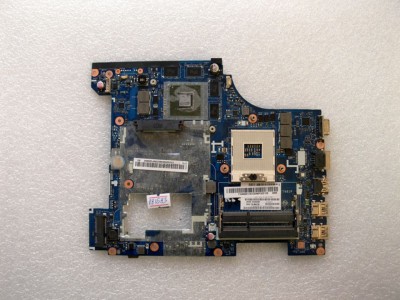 MB BAD - донор Lenovo IdeaPad G580 QIWG6 D48 (11S90001747Z) QIWG5_G6_G9 LA-7981P REV:1.0, nVidia N13P-GLR-A1, 8 ЧИПОВ HYNIX H5TQ2G63DFR