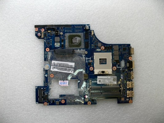 MB BAD - донор Lenovo IdeaPad G580 QIWG6 B01 (11S90002353Z) QIWG6 LA-7988P REV:1.0, nVidia N14M-GL-B-A2, 4 ЧИПОВ MICRON 3WK77 D9PTD MT41J128M16JT-093G:K