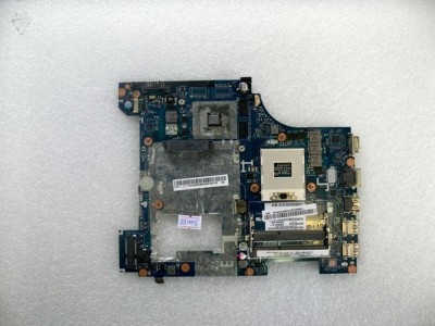 MB BAD - донор Lenovo IdeaPad G580 QIWG6 G01 (11S90002355Z) QIWG6 LA-7988P REV:1.0, nVidia N14M-GL-B-A2, 4 ЧИПОВ MICRON 3AK72 D9PTD MT41J128M16JT-093G:K