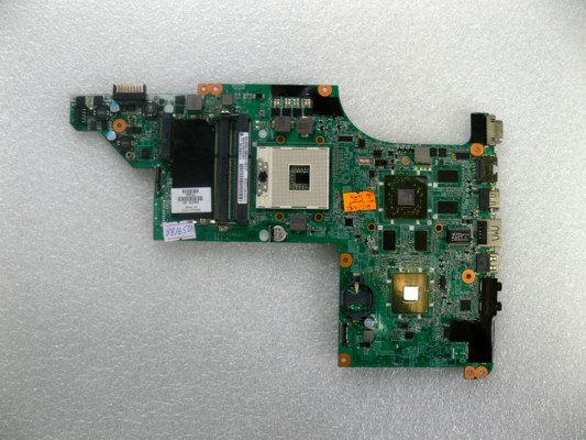 MB BAD - донор HP Pavilion dv6-3125er, DV6-3100EV, dv6-3124er, dv6-3101er (649948-001) DA0LX6MB6H1 REV:H, ATI 216-0772000, 8 ЧИПОВ HYNIX H5TQ2G63BFR