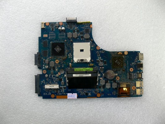 MB BAD - донор Asus K55DR MB_0 (69N0MIM10C04) K55DE REV:2.0, AMD 216-0809000, 4 ЧИПА HYNIX H5TQ2G63BFR