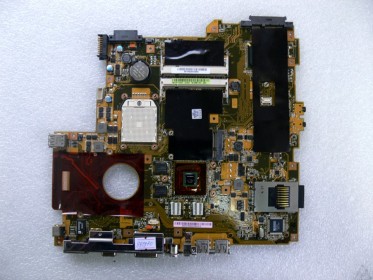 MB BAD - донор Asus F3T MAIN BD./AS (60-NL4MB1000-B05) F3T REV.2., nVidia GF-GO7300-B-N-A3, 4 ЧИПА QIMONDA HYB1BT256161AFL28