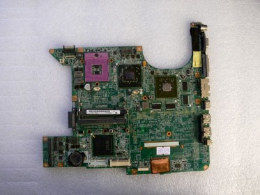 MB BAD - донор HP Pavilion 9700, dv6000, dv9000 (PPE06011ZV904A 31AT5MB00F0) DA0AT5MB8E0 REV:E, Intel SLA5Q NH82801HBM, nVidia G86-771-A2, 8 ЧИПОВ HYNIX HY5PSP61621A FP-25