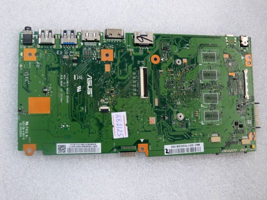 MB BAD - донор Asus X540SA MB._4G (90NB0B30-R00041, 60NB0B30-MB1410 R210) X540SA REV 2.1, 4 чипа SK hynix H5TC4G63CFR - снято - CPU