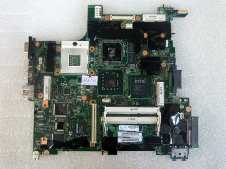 MB BAD - под восстановление (возможно даже рабочая) Lenovo ThinkPad T400, T500 MLB3D-7 (11S45N4498Z) FRU: 60Y3760, ATI 216-0707001, 2 чипа Samsung 946 K4J10324QD-HC12