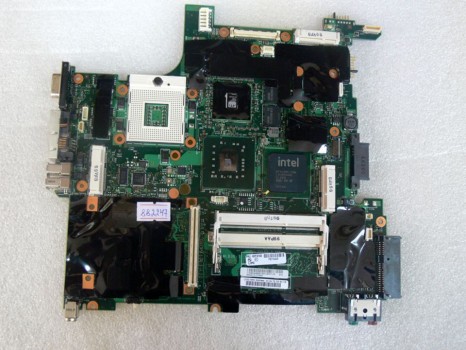 MB BAD - под восстановление (возможно даже рабочая) Lenovo ThinkPad T400 MLB3D-7 (11S45N4493Z) FRU: 60Y3743, ATI Radeon 216-0707001, 2 чипа Samsung 937 K4JI0324QD-HC12