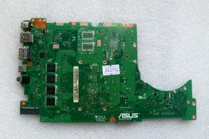 MB BAD - донор Asus UX310UAK MB._4G (60NB0CJ0-MB1900 (204)) UX310UAK REV. 2.0, 8 чипов Micron 7BB75 D9TGG MT40A512M8RH-083E:B, cнято CPU