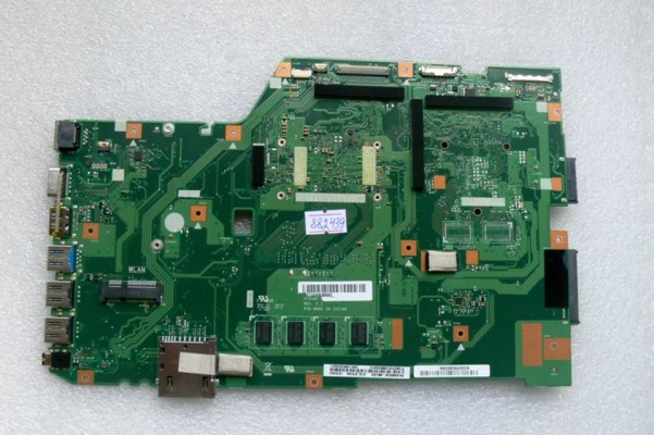 MB BAD - донор Asus X751NA MAIN_BD._4G (90NB0EA0-R00010, 60NB0EA0-MB1030 (215) X751NV REV. 2.1, 8 чипов SEC 716 BYKO K4B4G0846D - снято CPU