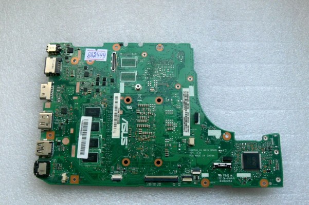 MB BAD - донор Asus X302UA MAIN_BD._4G (90NB0AR0-R00010, 60NB0AR0-MB1250 (204)) X302UA_UJ REV. 2.0, 8 чипов SK hynix H5TC4G63CFR, снято CPU, GPU