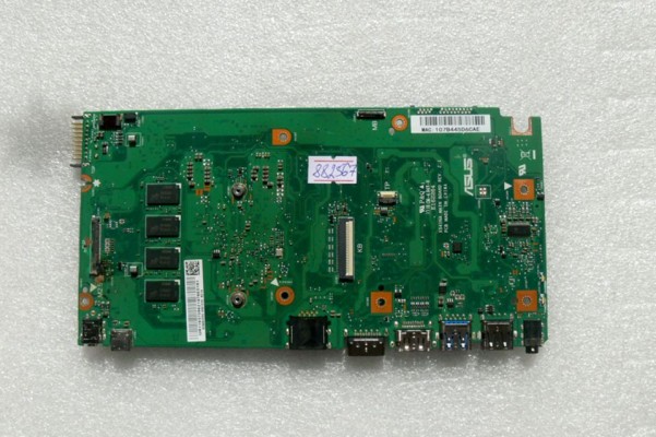 MB BAD - донор Asus X541NA MB._4G (90NB0E80-R00010, 60NB0E80-MB1230 R214) X541NA REV. 2.1, 8 чипов Micron 7FP77D9SHD MT41K256M16TW-107:P, снято CPU