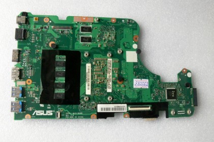 MB BAD - донор Asus X555UB MAIN_BD._4G (90NB0AQ0-R01400, 60NB0AQ0-MB1410 (202)) X555UJ REV. 2.0, N16S-GT2-S-A2, 4 чипа SK hynix H5TC4G63CFR, 8 чипов SK hynix H5TC4G63CFR, снято CPU