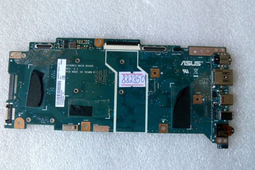 MB BAD - донор Asus UX360CA MB._8G (90NB0BA0-R00040, 60NB0BA0-MB2230-212) UX360CA REV. 2.1, 2 чипа ELPIDA FB164A1MA, снято CPU