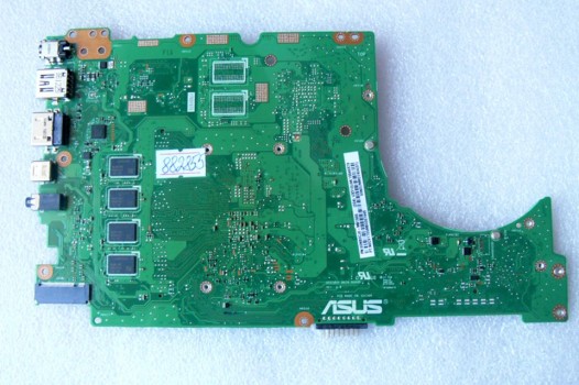 MB BAD - донор Asus UX310UAK MB._4G (60NB0CJ0-MB1900 (204)) UX310UV REV. 2.0, 8 чипов SEC 701 K4A4G08, cнято CPU